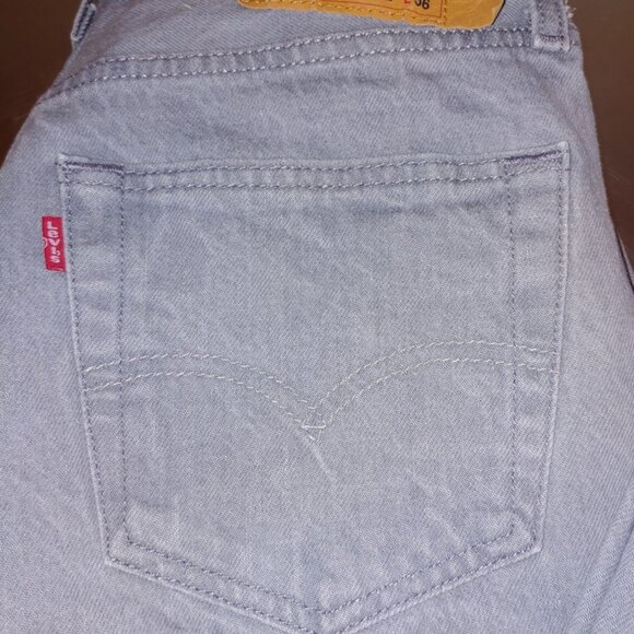 RARE - VINTAGE - EPIC - HOT 29 X 32 BUTTON FLY ** 501 ** GRAY LEVI’S that are Cl - Picture 2 of 13